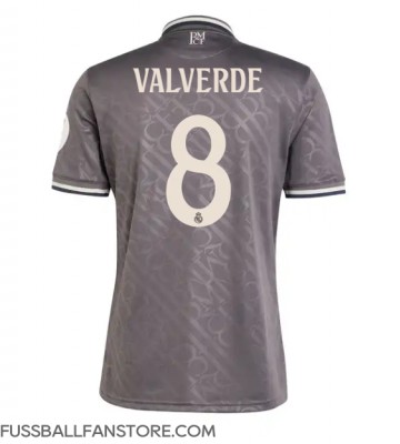 Real Madrid Federico Valverde #8 Replik 3rd trikot 2024-25 Kurzarm